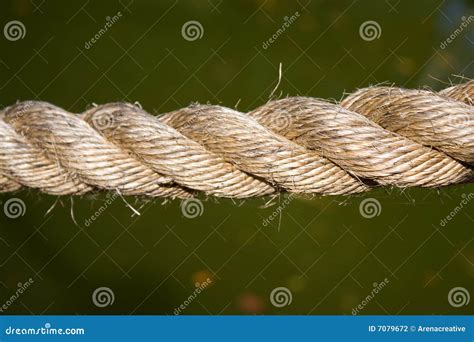 Rope Closeup Stock Photo Image Of Rough Braided Line 7079672
