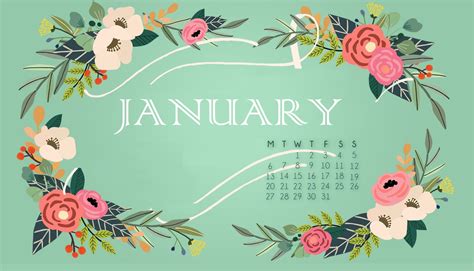 January 2020 Calendar Wallpapers Top Free January 2020 Calendar