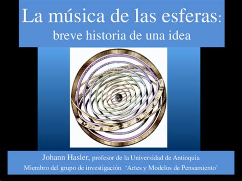 Pdf La Música De Las Esferas Johann Hasler