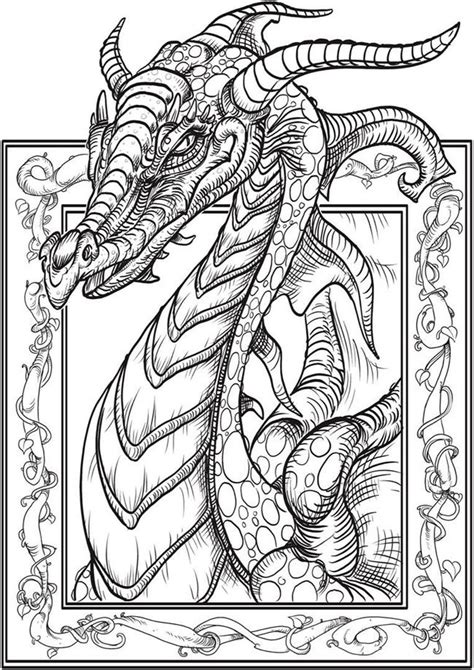 Coloring pages are no longer just for children. 20+ Free Printable Dragon Coloring Pages for Adults ...
