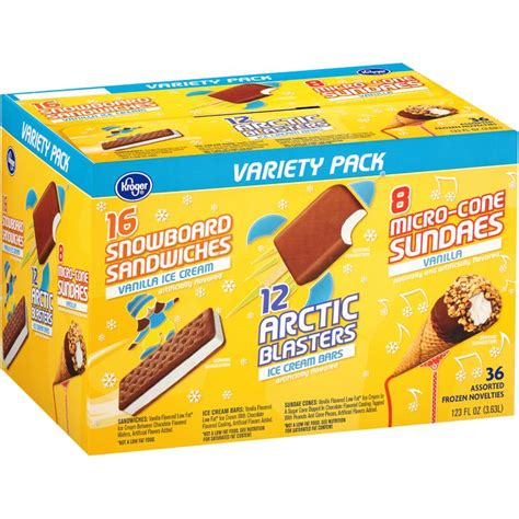 Kroger Ice Cream Variety Pack 36 Ct Box Reviews 2020