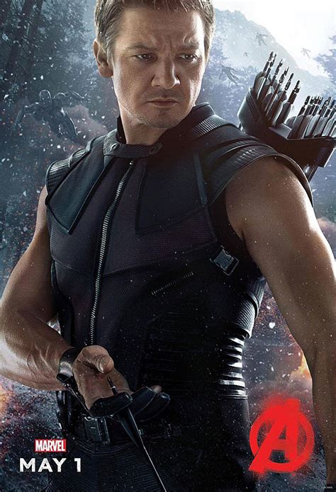 ‘avengers 2 Poster Hawkeye Gets His Own Character Banner