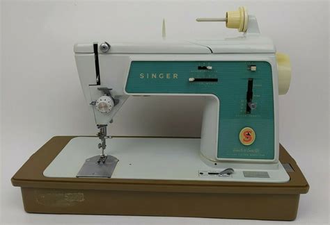 Vintage Singer Touch Sew Sewing Machine Deluxe Zig Zag Model Etsy