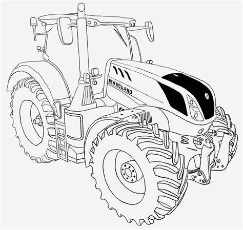 Tractor Drawing Clashing Pride