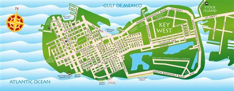 Map Of Key West Florida Attractions Printable Maps