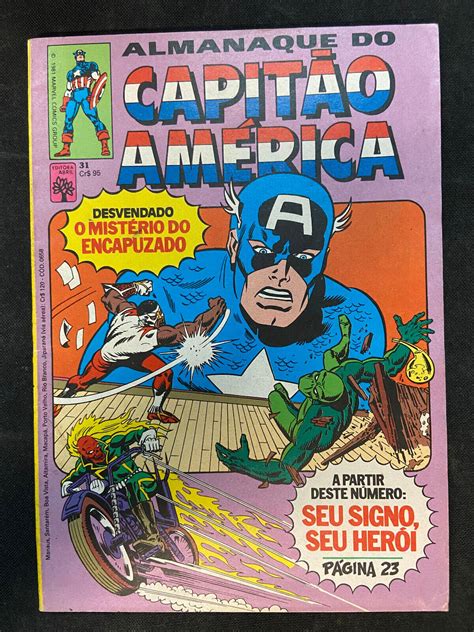 Captain America Brazil Edition Digest Sized Comic Capito America Vf