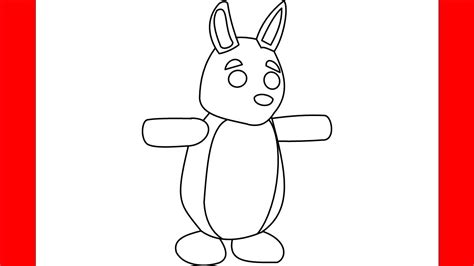 Drawing Roblox Adopt Me Pets Coloring Pages