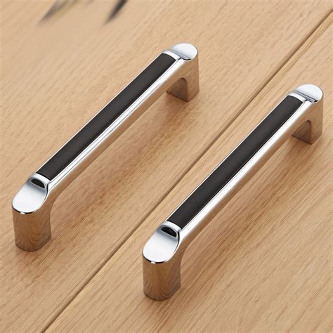 Get it as soon as thu, apr 15. 64MM Kitchen cabinet handles pulls Black & Silver cupboard pulls dresser drawer wardrobe ...