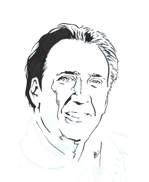 Nicolas Cage Drawing Skill