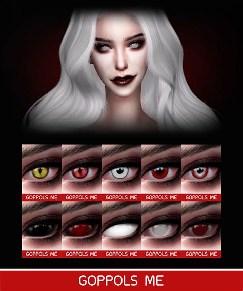 Gpme Holloween Eyes Sims 4 Mods Clothes Sims 4 Clothing Sims Mods