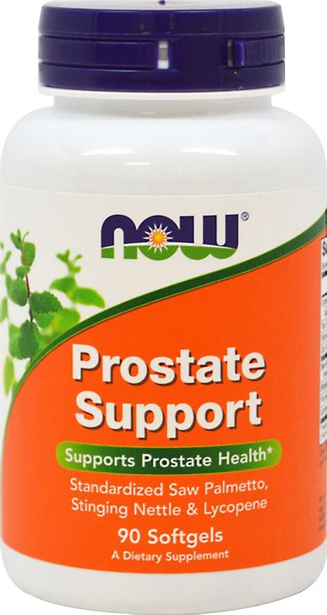 now® foods prostate support 90 softgels puritan s pride
