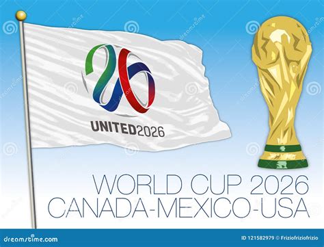 United 2026 World Cup Football Editorial Stock Image Illustration Of