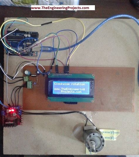 Dc Motor Speed Control Using Arduino The Engineering Projects