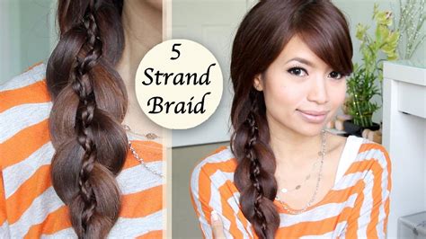 To recreate this, you should be familiar with braiding. Unique 5 Strand Braid (Braid in Braid) Hairstyle Hair ...