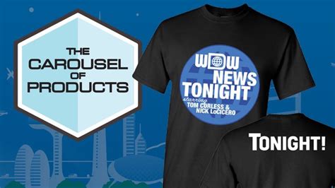 Shop Exclusive New Wdw News Tonight T Shirt Pin And Magnet Now