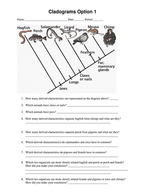 In the​ senses ​gizmo, you will explore how different sense organs detect stimuli from the environment. Cladogram Gizmo Worksheet Answer Key - Thekidsworksheet