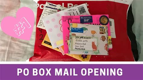 Check spelling or type a new query. LETTERS FROM MY PO BOX #1 - YouTube