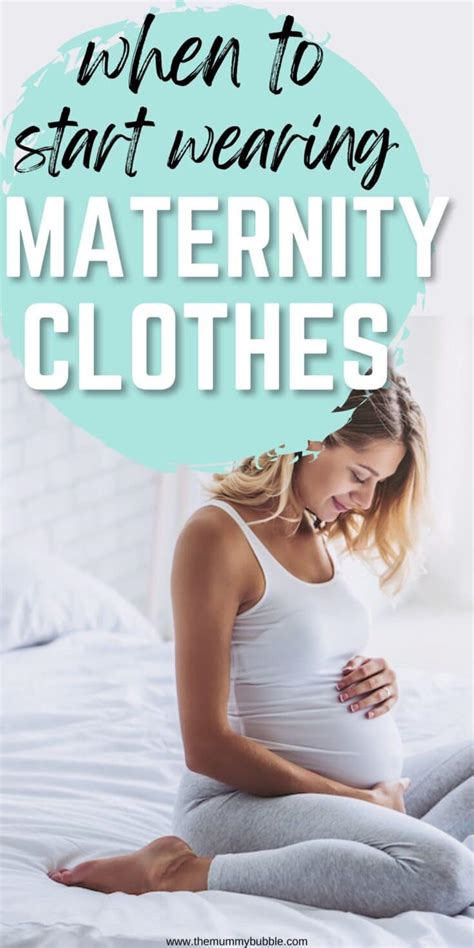 When To Start Wearing Maternity Clothes The Mummy Bubble