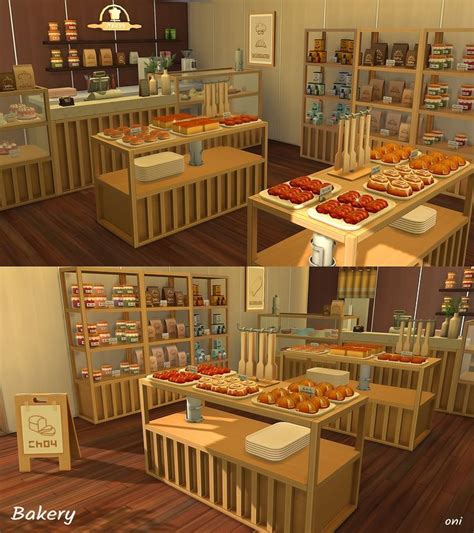 May 2021 Contentsbakery Objects Oni On Patreon Sims 4 Restaurant