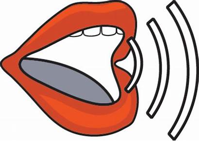 Mouth Speaking Clipart Loud Lips Clear Mouths