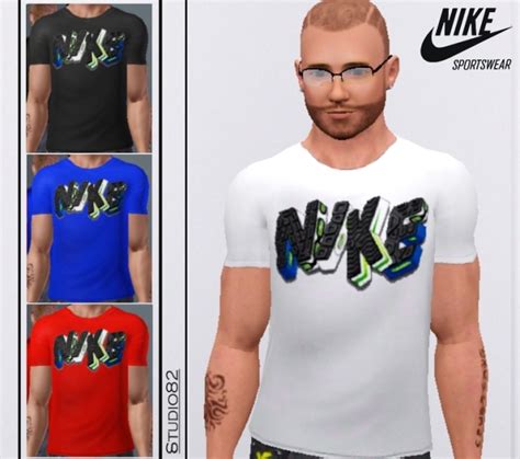 Mod The Sims Nike Sportswear Tees Set 2