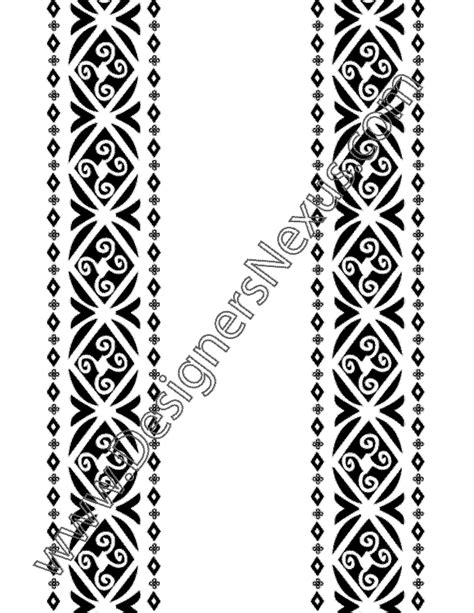 Tribal Border Design Vector Image 1987173 Stockunlimi