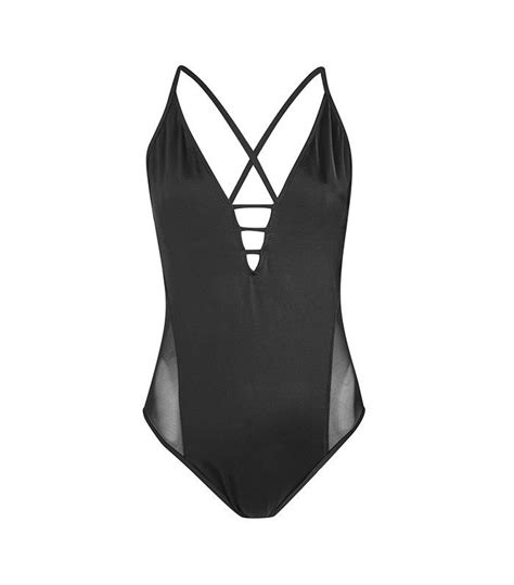 Topshop Mesh Swimsuit Slimming Swimsuits Swimsuits Mesh Swimsuits