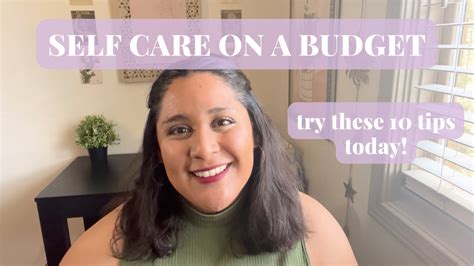 10 Budget Friendly Ways To Practice Self Care Youtube