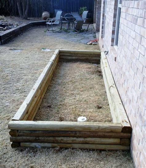 Oklahoma Solutions - Planter Beds & Gardens | Landscape timber edging