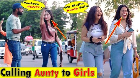 calling aunty to girls prank bhasad news pranks in india youtube