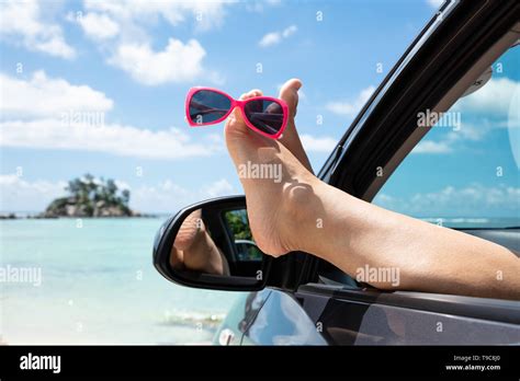 One Woman Barefoot Close Up Feet Hi Res Stock Photography And Images