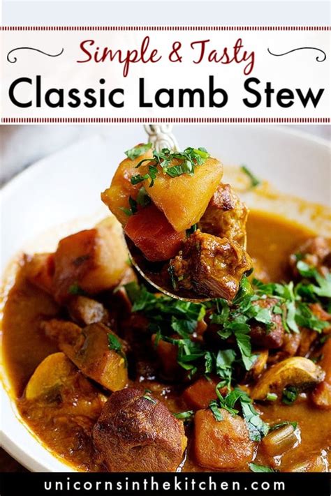 Lamb Stew Recipe Step By Step Unicorns In The Kitchen