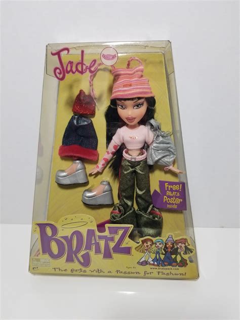 bratz jade doll first edition 2001 mga entertainment factory sealed new values mavin