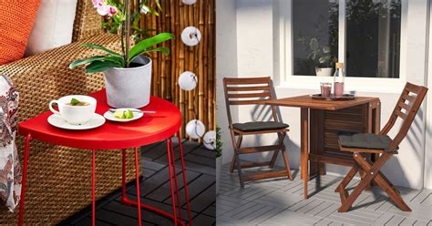 Best Ikea Outdoor Furniture For Small Spaces Popsugar