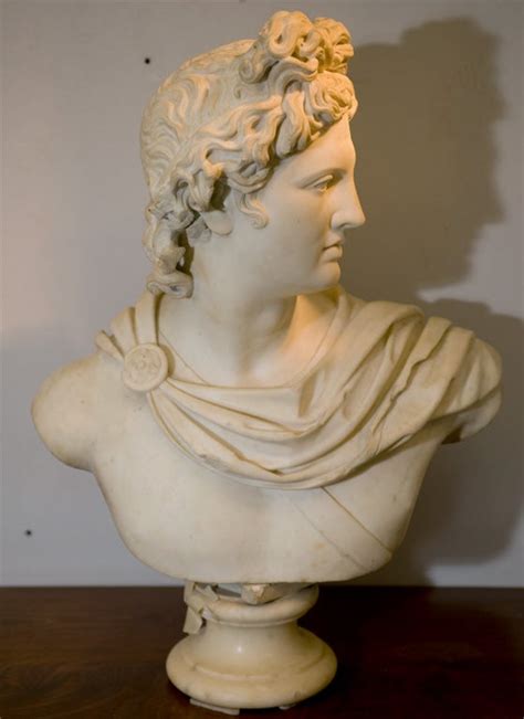 Grand Tour Marble Bust Of Apollo At 1stdibs