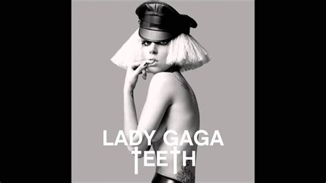 Lady Gaga Teeth Karaoke Instrumental With Lyrics Youtube