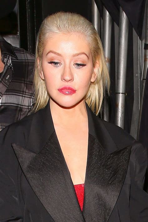 Christina Aguilera Night Out In West Hollywood 11202017 Hawtcelebs