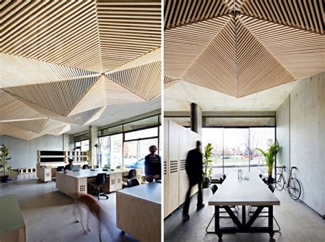 Suspended ceiling systems for bedrooms in japanese style. Design idea inspired by the origami art - Suspended ...