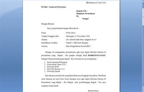 Surat lamaran merupakan surat permohonan yang dibuat oleh para pelamar pekerjaan atau pencari kerja, kemudian dikirimkan terhadap suatu badan usaha maupun instansi untuk mendapat pekerjaan. Contoh Surat Lamaran Kerja 2016 Terbaru | Tutorial ...