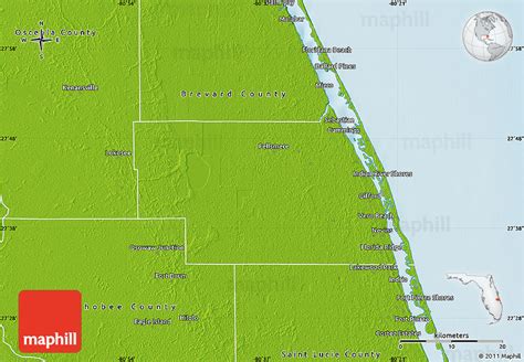 Map Of The Indian River World Map