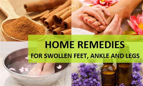 Home Remedies For Swollen Feet Ankle And Legs