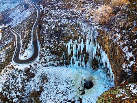 8 Frozen Waterfalls In Idaho That Make Winter Spectacular