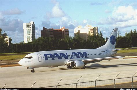 Boeing 737 4q8 Pan American Airways Pan Am Aviation Photo