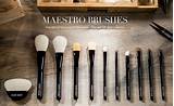 Pictures of Maestro Makeup Brushes