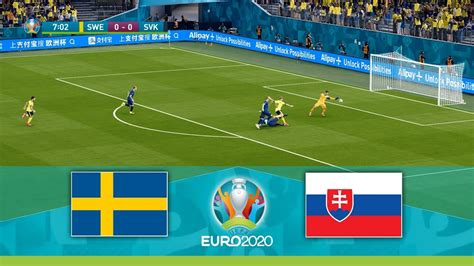 Sweden vs slovakia euro live football score 18 june 2021 weden had a good start at the european championships, preventing themselves from beating spain in seville. Sweden vs Slovakia UEFA EURO 2020 Live Game eFootball PES ...