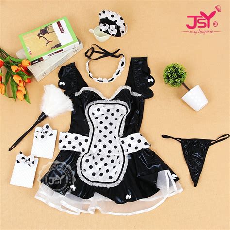 sexy women s nite french maid cosplay costume exotic servant plus size