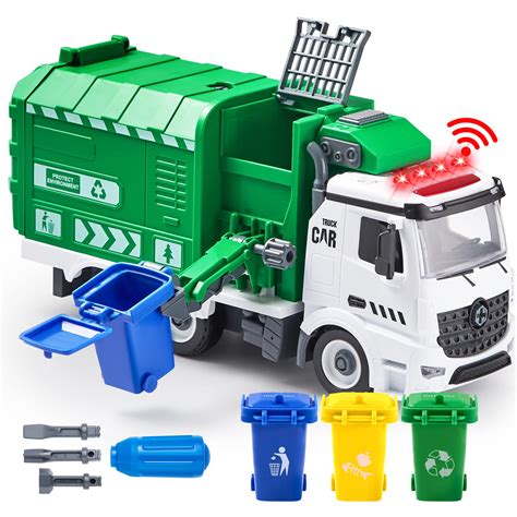 Buy JOYINRecycling Garbage Truck Toy, Kids DIY Assembly Friction