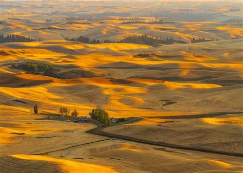 The Palouse In August From Steptoe Butte Rwashington