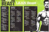 Images of Workout Schedule For Lean Muscle