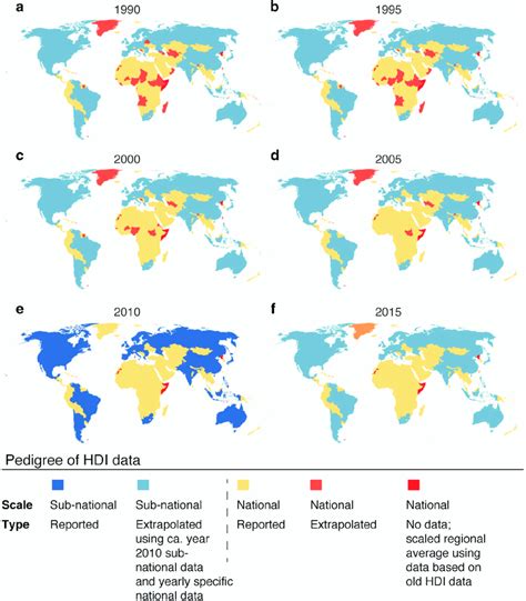 Pedigree Maps Of Human Development Index Hdi Dataset Pedigree
